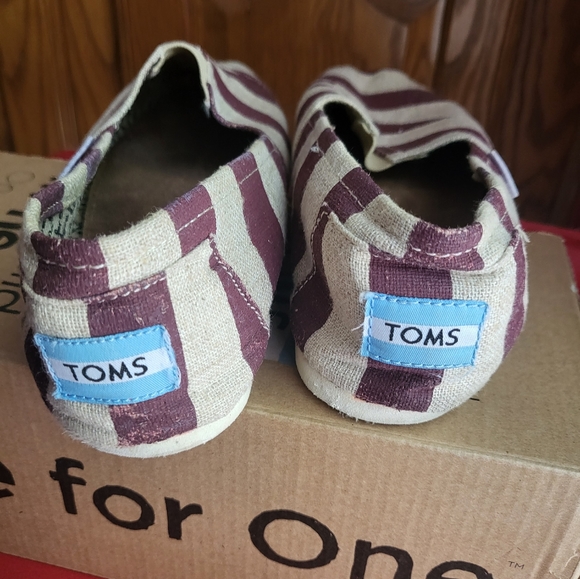 Toms Classic pink glitter sz 8.5 - Picture 4 of 6